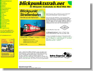 Strassenbahnnetz-Homepage
